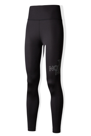 Flex High Rise 7/8 Trace Kadın Tayt - NF0A87JT Siyah - 4