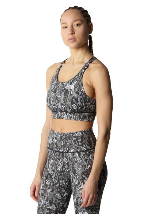 Flex Reversible Print Kadın Bra - NF0A886Q Asfalt Gri - 1