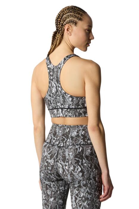 Flex Reversible Print Kadın Bra - NF0A886Q Asfalt Gri - 2
