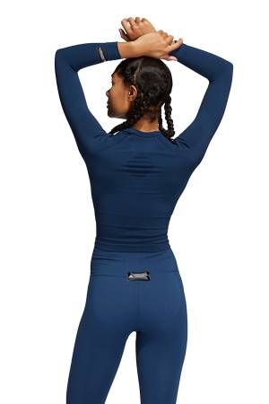 Formotion Kadın Uzun Kollu T-Shirt - GN9130 Lacivert - 2