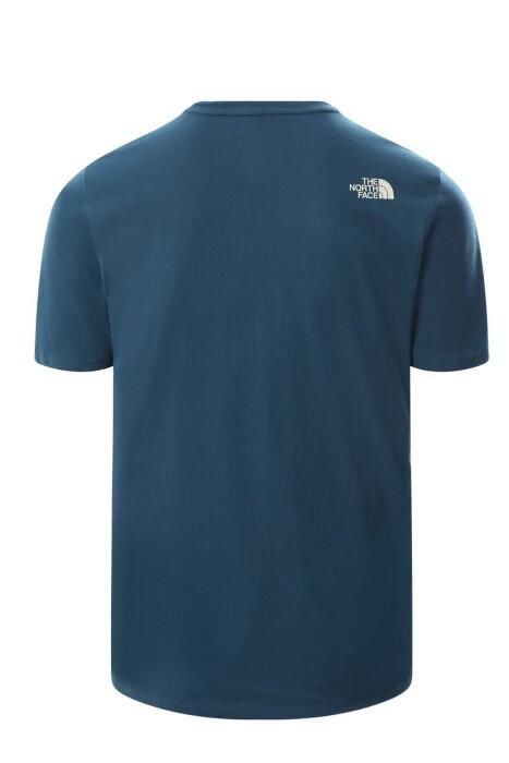 Foundatıon Graphıc Tee S/S - Eu Erkek T-Shirt - NF0A55EF Koyu Mavi - 2