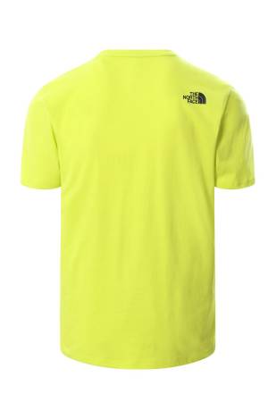 Foundatıon Graphıc Tee S/S - Eu Erkek T-Shirt - NF0A55EF Parlak Sarı - 2