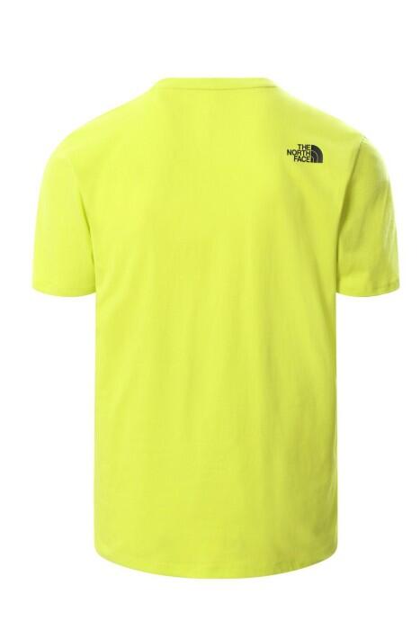Foundatıon Graphıc Tee S/S - Eu Erkek T-Shirt - NF0A55EF Parlak Sarı - 2