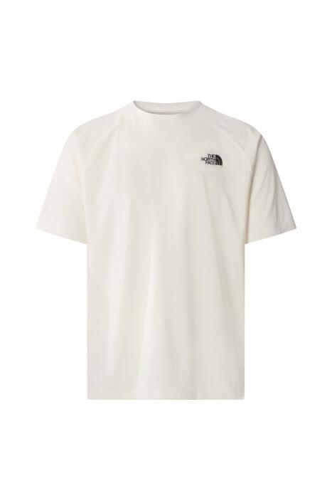 Foundation S/S Tee Erkek T-Shirt - NF0A87FQ Krem - 1