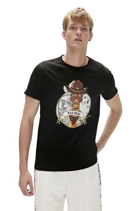 Giraffe Erkek T-Shirt - 23.01.07.036 Siyah - 1