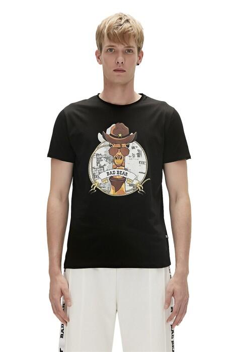 Giraffe Erkek T-Shirt - 23.01.07.036 Siyah - 2