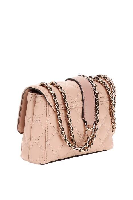 Giully Kapitoneli Mini Kadın Çanta - HWQG8748740 Pembe - 3