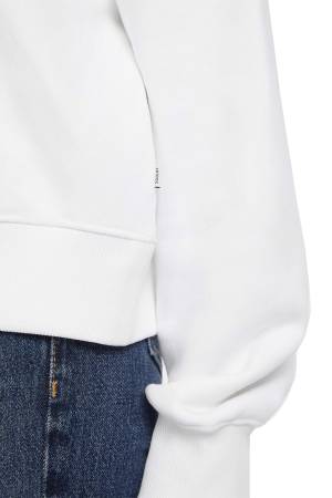 Gj Cn Os Iconic Tria Kadın SweatShirt - W4YQ00KC811 Beyaz - 5
