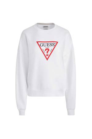 Gj Cn Os Iconic Tria Kadın SweatShirt - W4YQ00KC811 Beyaz - 6
