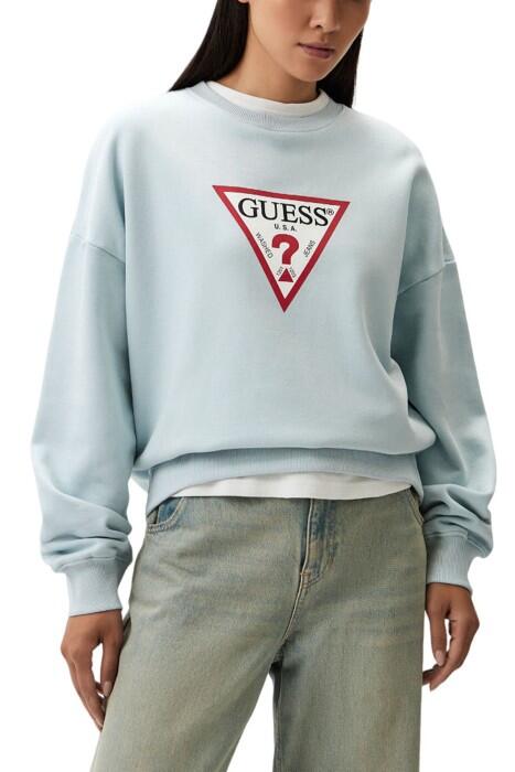 Gj Cn Os Iconic Tria Kadın SweatShirt - W4YQ00KC811 Mavi - 1