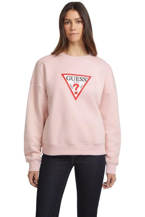 Gj Cn Os Iconic Tria Kadın SweatShirt - W4YQ00KC811 Pembe - 1