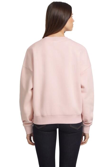 Gj Cn Os Iconic Tria Kadın SweatShirt - W4YQ00KC811 Pembe - 3