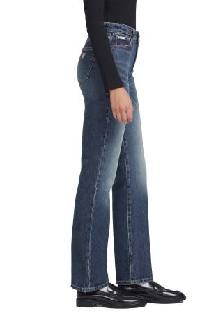 Gj G08 Mid Rise Straight Kadın Denim - W4YA98D5FC1 Mavi - 3