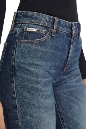 Gj G08 Mid Rise Straight Kadın Denim - W4YA98D5FC1 Mavi - 5