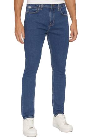 Gj G12 Skinny Erkek Denim Pantolon - M4YA0FD5DM2 Mavi - Guess