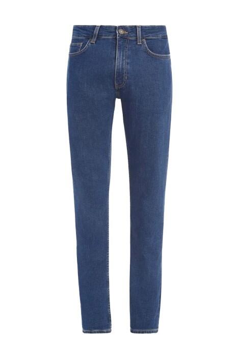 Gj G14 Slim Erkek Denim Pantolon - M4YA1CD5DM2 Mavi - 7