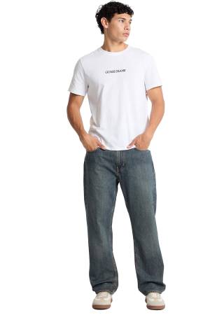 Gj G16 Straight Erkek Denim Pantolon - M4YA1BD5FC1 Mavi - 2