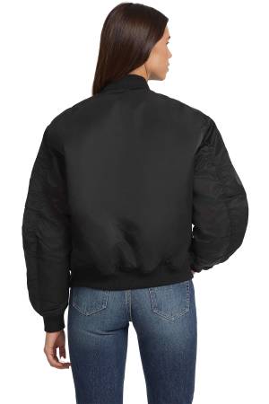 Gj Kadın Bomber Ceket - W4YL01WG932 Siyah - 4