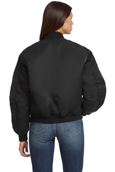 Gj Kadın Bomber Ceket - W4YL01WG932 Siyah - 4