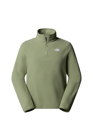 Glacıer Fleece 1/4 Zıp Erkek Polar - NF0A8D0Q Krem - The North Face
