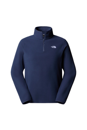 Glacıer Fleece 1/4 Zıp Erkek Polar - NF0A8D0Q Lacivert - The North Face