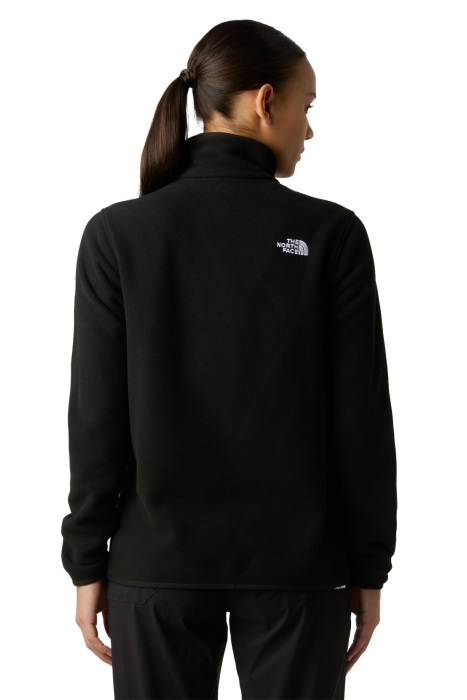 Glacıer Fleece 1/4 Zıp Kadın Polar - NF0A8D2J Siyah - 3