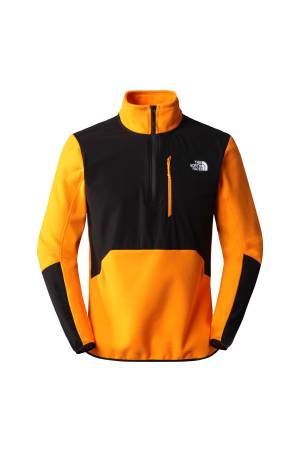 Glacıer Pro 1/4 Zıp Erkek Polar - NF0A5IHR Turuncu/Siyah - 1