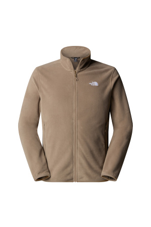 Glacier Tam Fermuarlı Erkek Polar Ceket - NF0A8D0R Kahve - The North Face