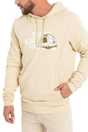 Graphic Half Dome Hoodie Erkek SweatShirt - NF0A7R3C Gri - The North Face