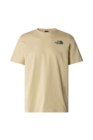 Graphıc S/S Tee 3 Erkek T-Shirt - NF0A87EW Bej - 1