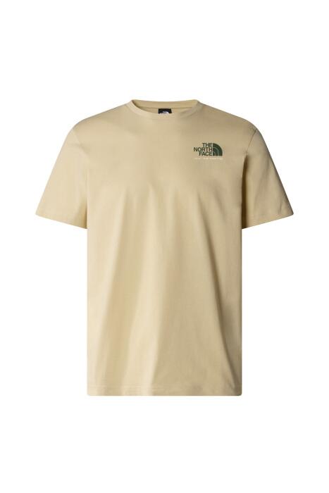 Graphıc S/S Tee 3 Erkek T-Shirt - NF0A87EW Bej - 1