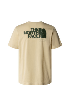 Graphıc S/S Tee 3 Erkek T-Shirt - NF0A87EW Bej - 2