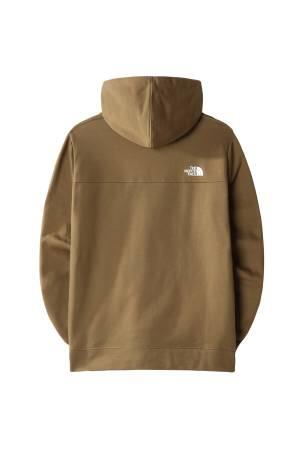 Half Dome Pullover Hoodie - Eu Erkek SweatShirt - NF0A4M8L Haki - 2