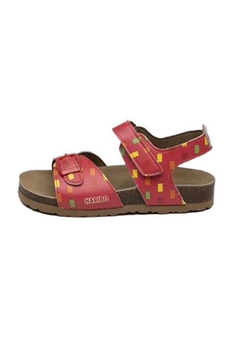 Haribo Ankle Buckled Çocuk Sandalet - HRBFTW248 Fuşya - 1