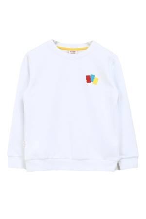 Haribo Çocuk SweatShirt - HRBTXT300 Beyaz - 2