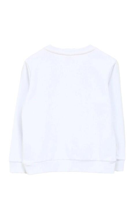 Haribo Çocuk SweatShirt - HRBTXT300 Beyaz - 3