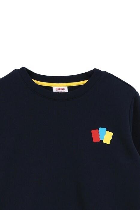 Haribo Çocuk SweatShirt - HRBTXT300 Lacivert - 4