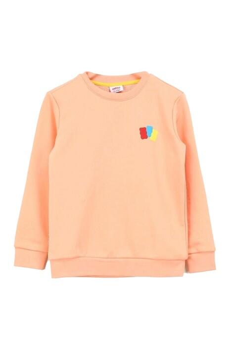 Haribo Çocuk SweatShirt - HRBTXT300 Somon - 2