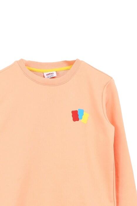 Haribo Çocuk SweatShirt - HRBTXT300 Somon - 4