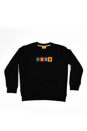 Haribo Çocuk SweatShirt - HRBTXT307 Siyah - 2