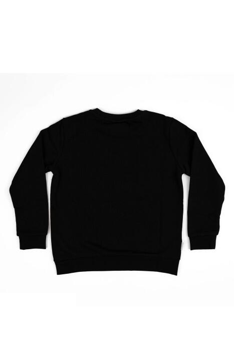 Haribo Çocuk SweatShirt - HRBTXT307 Siyah - 3