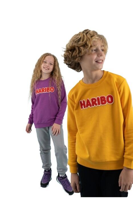 Haribo Çocuk SweatShirt - HRBTXT308 Hardal - 2