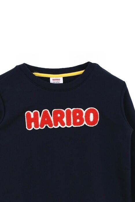 Haribo Çocuk SweatShirt - HRBTXT308 Lacivert - 4