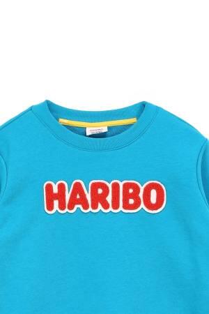 Haribo Çocuk SweatShirt - HRBTXT308 Turkuaz - 3