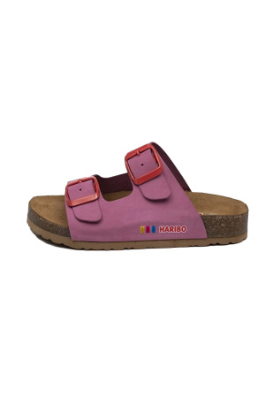 Haribo Double Buckled Çocuk Sandalet - HRBFTW312 Pembe - Haribo