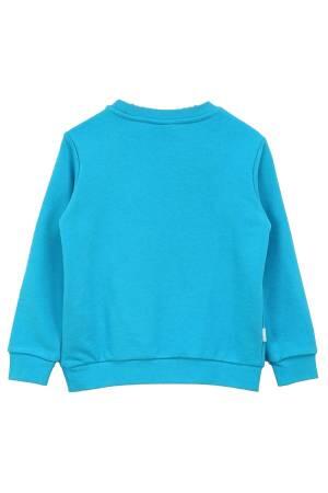 Haribo Ekek Çocuk SweatShirt - HRBTXT305 Turkuaz - 3