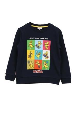 Haribo Erkek Çocuk SweatShirt - HRBTXT301 Lacivert - 2