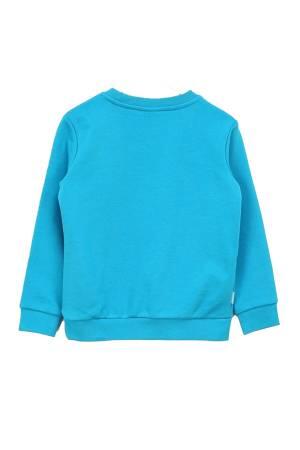 Haribo Erkek Çocuk SweatShirt - HRBTXT304 Sax Mavisi - 3