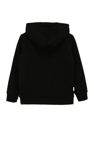 Haribo Hoodie Erkek Çocuk SweatShirt - HRBTXT317 Siyah - 3