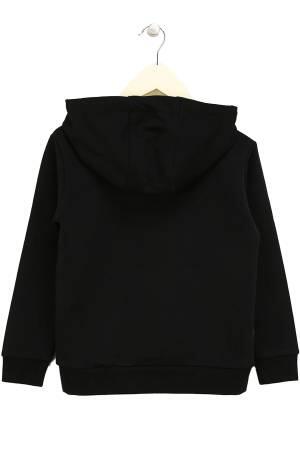Haribo Hoodie Kız Çocuk SweatShirt - HRBTXT315 Siyah - 3